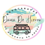 Logo autocaravanas dama de hierro